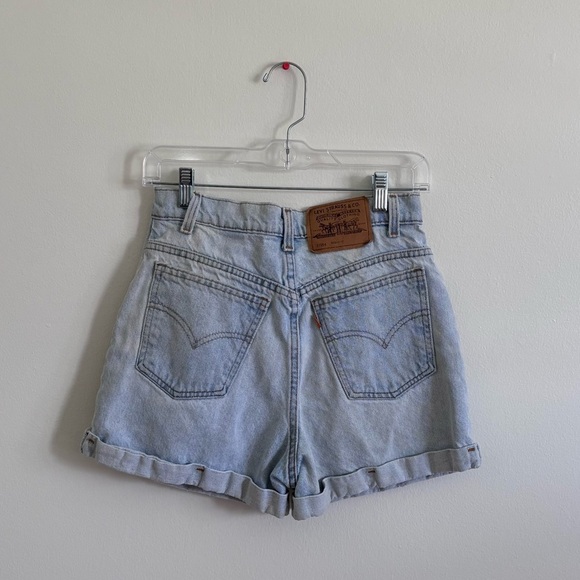 Vintage Orange Tab cuffed Levi’s size 26 37594 Made in USA - Picture 1 of 4